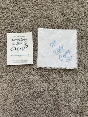 Wedding “something blue crew” bundle